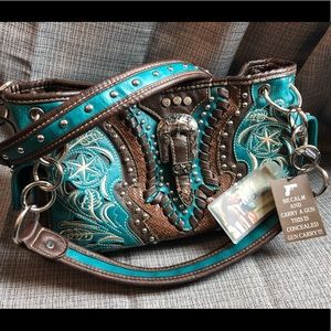 Montana West Concealed Carry Buckle Bag